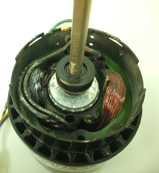 Burnt out A.O. Smith Model 91 coil