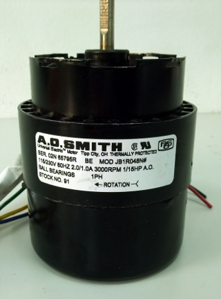 Burnt out A.O. Smith Model 91